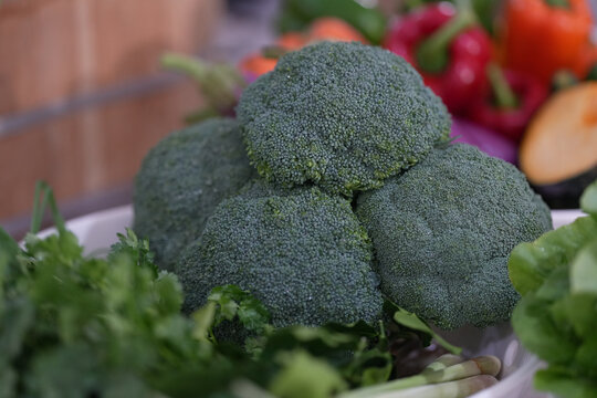 Different fruits and vegetables