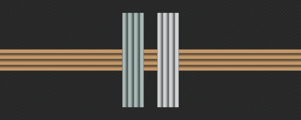 Classic Decorative Wall and Ceiling Molding Set – Elegant Crown Molding, Baseboard, and Architectural Trim Vector Collection © gzba