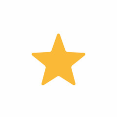 Obraz premium A simple, golden star on a solid background, perfect for adding a touch of elegance or as a symbol of achievement.