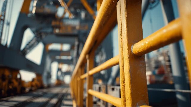 Port operations safety and maintenance training asset