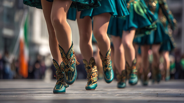 Irish Dance Step Performance