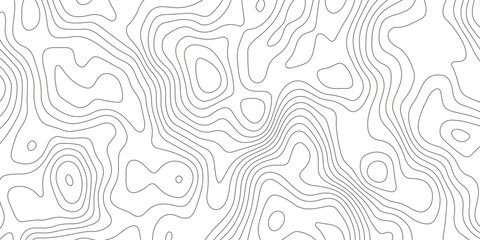 Topographic map background with geographic grid for hiking and mountain sport. luxury topographic wavy pattern and geographic grid map design. paper texture Imitation of a geographical map shades. © Abdur Rahman Safin 