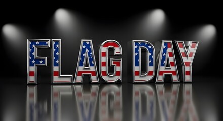 Flag day celebration honoring the united states flag and its significance