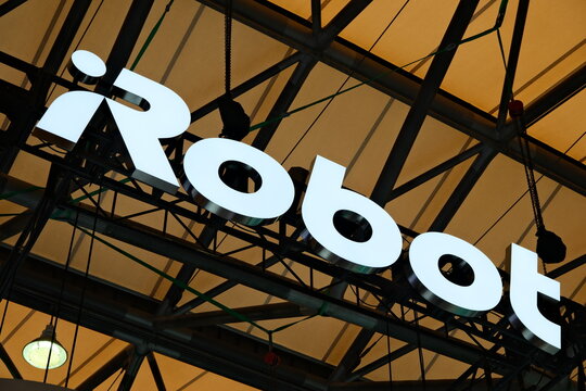 Shanghai,China-March 14th 2026: iRobot company brand logo 