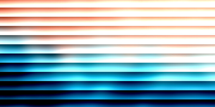 Gradient light stripes blending from warm to cool hues in a horizontal pattern