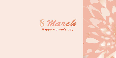 A celebratory graphic for international women s day march 8th