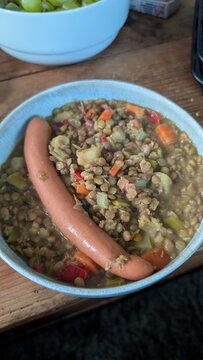 beans Linsensuppe mit Wiener 