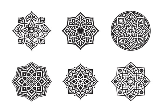 set gathering geometric islamic