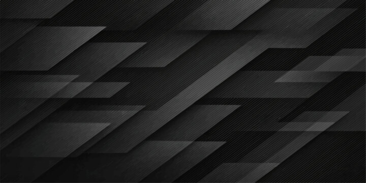Abstract dark background featuring overlapping geometric parallelogram shapes with subtle textures