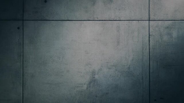 Smooth concrete wall texture, slow zoom, cinematic lighting, 4K