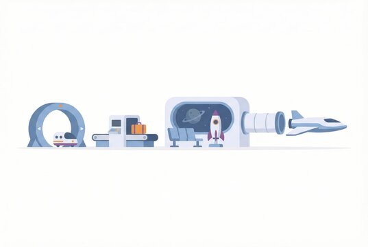 Hyperloop Baggage System Virgin Hyperloop Images – Browse 322 Stock Photos, Vectors, and Video ...