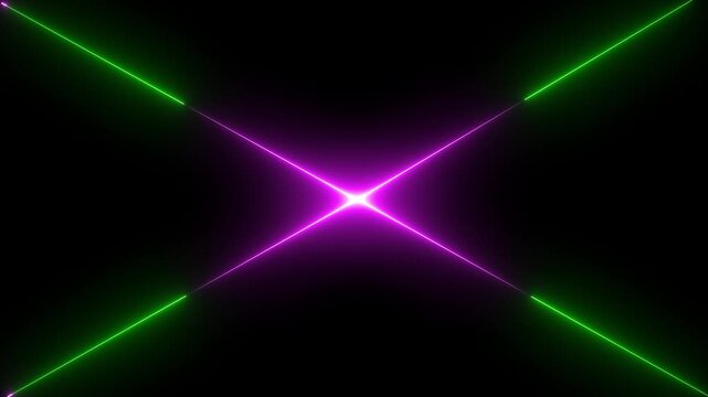 Neon plus symbol line 4k animation background. full screen neon line with motion animation 4k video