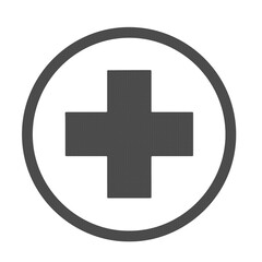 Obraz premium Medical Cross Symbol Icon Healthcare Hospital and First Aid Sign