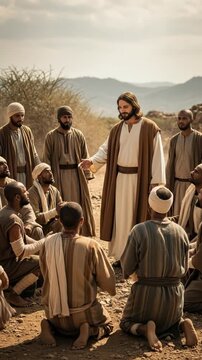 Jesus Christ healing act: leper mercy, divine touch, biblical compassion, sacred cleansing, gospel witness, holy restoration, spiritual power, faith renewal, social outcast, miraculous cure, eternal