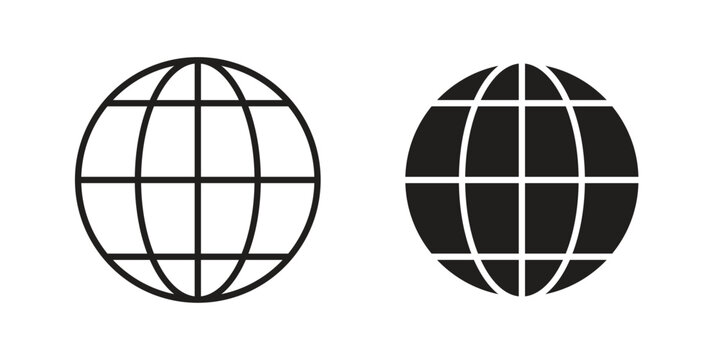 Language icons simple design. Vector illustration for web ui