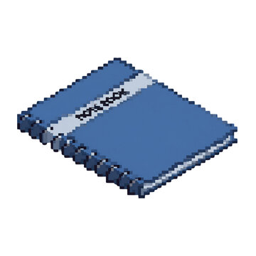 The Creative's Pixel Spiral Notebook
