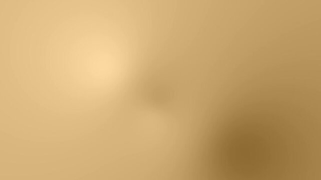 4K abstract gold bokeh light leak background loop. Soft gold gradient overlay for creative projects