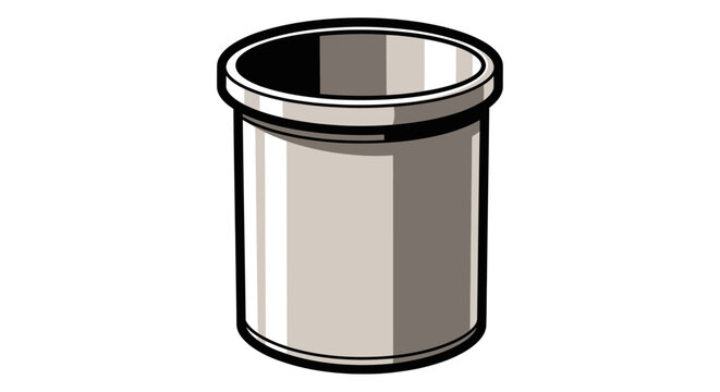 Metal Can Container.