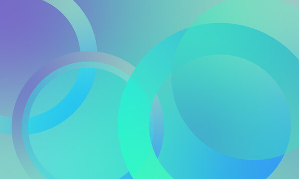 Light blue,cyan,pastel colored gradient background with blurry circles. Abstract spring,summer season blurry vector texture.Gradiant background. Vector soft background.