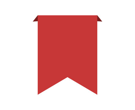 Red bookmark ribbon