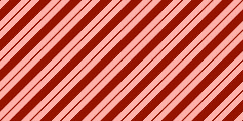 Obraz premium Red and pink diagonal stripes seamless pattern background