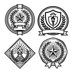 Obraz premium STEM innovation and science technology icon bundle