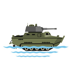 Fototapeta premium simple and minimalist warship flat vector 003