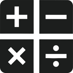 Obraz premium Icon of calculator