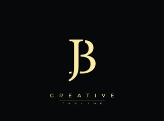 Luxury gold letter b logo on transparent background for branding © drawfastpro