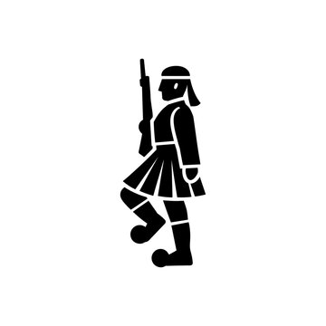 Greek Evzone Guard Icon