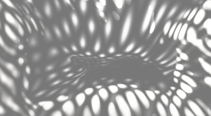 Polka dot light points in frame isolated on transparent background