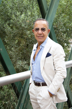 Older man with a youthful and energetic appearance