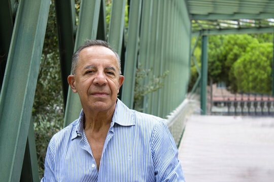 Older man with a youthful and energetic appearance