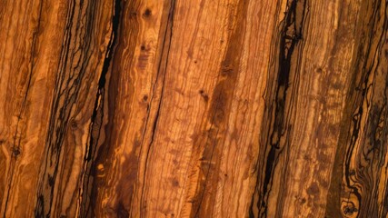 Fototapeta premium Seamless Cocobolo Wood Texture with Rich Orange Brown Grain and Dramatic Streaks