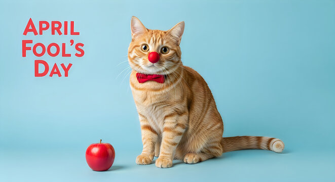 April fools day funny cat prank image playful feline humor on april 1st