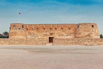 Arad Fort, a significant historical landmark in Bahrain, showcasing medieval Islamic architecture and cultural heritage in the Middle East