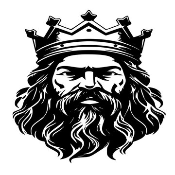 king of the king , Vector illustration of a king kaisar , silhouette of a king kaisar 