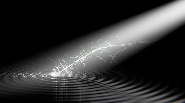 Data visualization network analysis and information technology in a digital environment for complex data processing innovative solutions with glowing nodes connecting to form intricate patterns