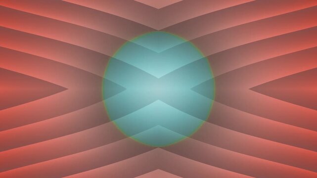 Abstract Red Background with Blue Center.