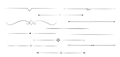 Decorative line ending &stroke styles © rabia