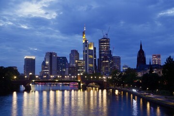 Fototapeta premium Frankfurt city