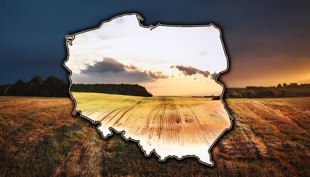 Mapa Polski