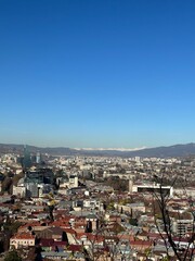 Obraz premium aerial view of barcelona spain