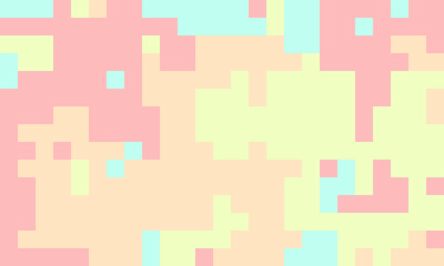 Fototapeta premium Simplicity 90s floor illustration. Toy spectrum 80s block. Dye variation vector package.