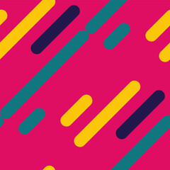 Obraz premium Vibrant abstract background with diagonal, rounded rectangles in bold colors. Perfect for modern designs, websites, presentations, and social media.