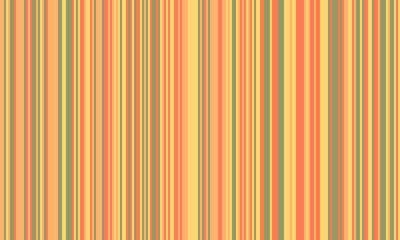 Obraz premium Vibrant vertical stripes in warm autumnal hues create a cheerful, textured background perfect for websites, packaging, or textile designs.