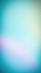 Obraz premium Vibrant grainy gradient background with blue turquoise and soft violet light leaks