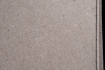 Fototapeta premium Recycled Paperboard Texture with Visible Edge Detail
