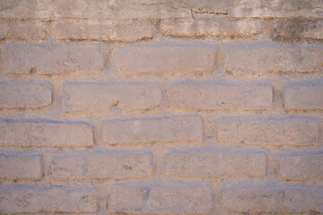 Obraz premium Muro de adobe con textura rústica