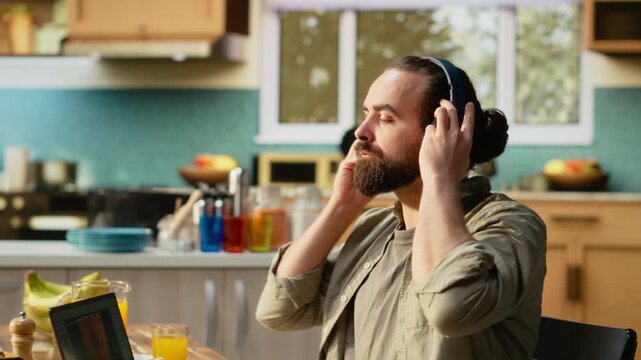 Man working remote as game developer to design interactive gaming software, 3D modeling computer science and user interface development. Progress in the modern videogame industry.